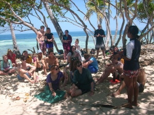 Ivan Hoe Grammar School visit Yanuya Island