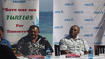 Paramount Chief Shows His Support on Turtle Project