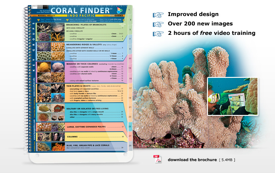 MES Receives Coral Finder ID Books