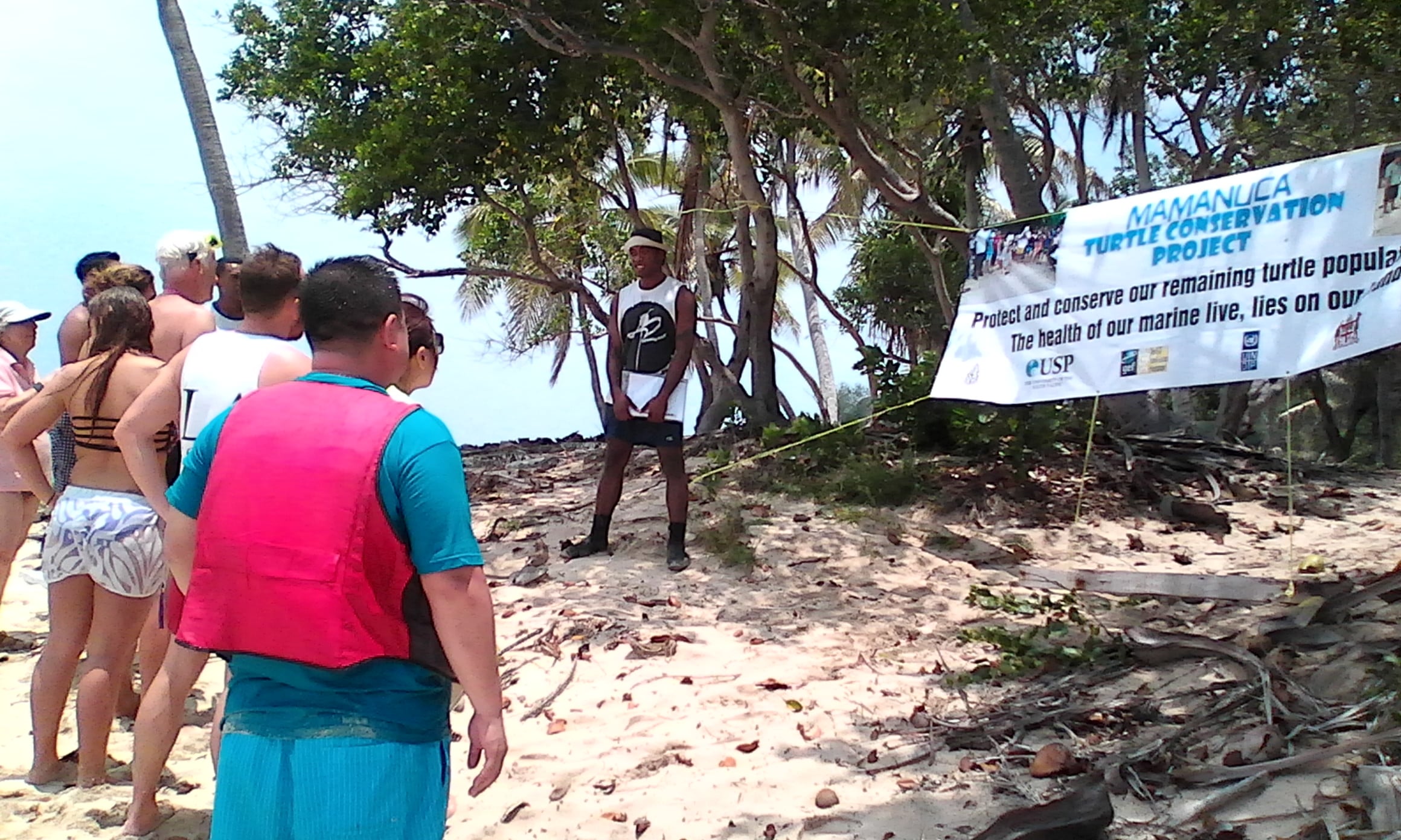 Turtle Nests And Awareness At Monuriki Island